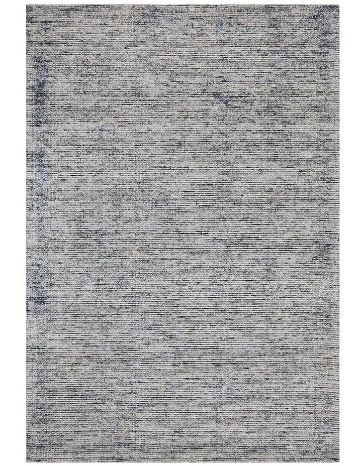 Allure Indigo Cotton Rayon Rug image 1