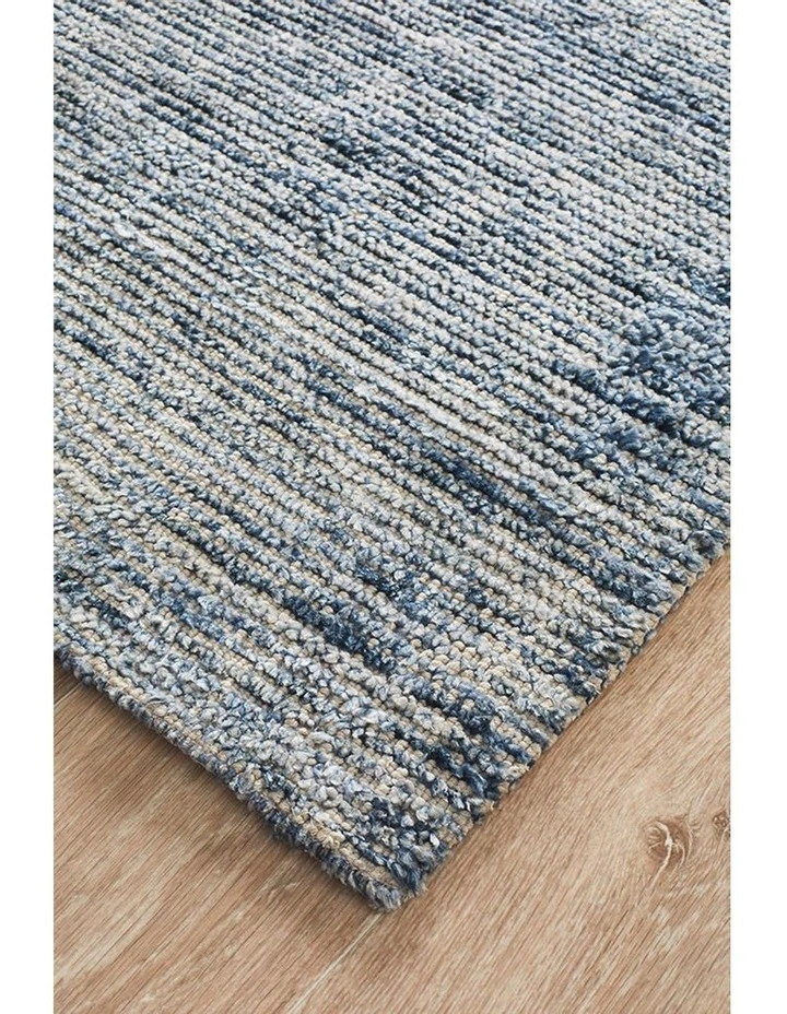 Allure Indigo Cotton Rayon Rug image 3