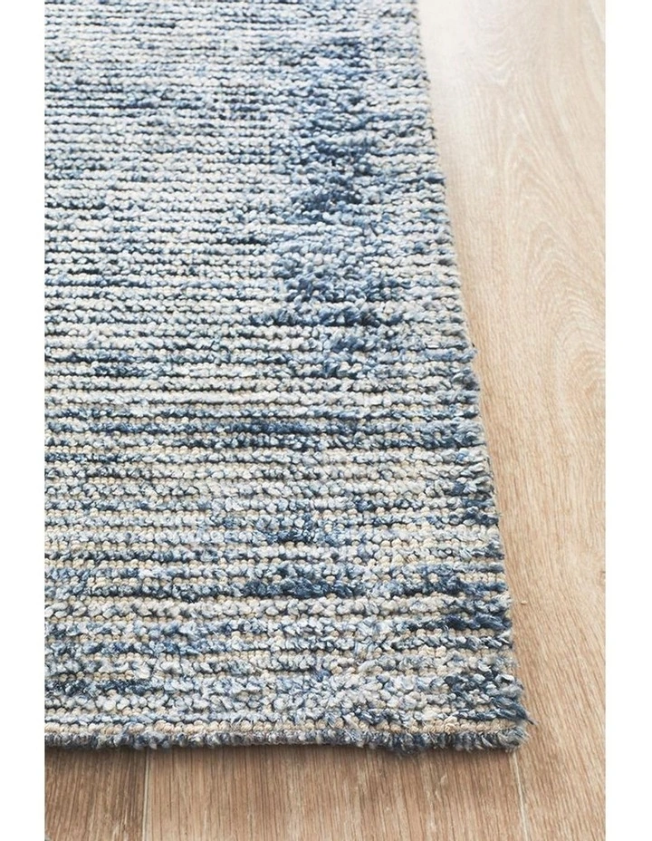 Allure Indigo Cotton Rayon Rug image 4