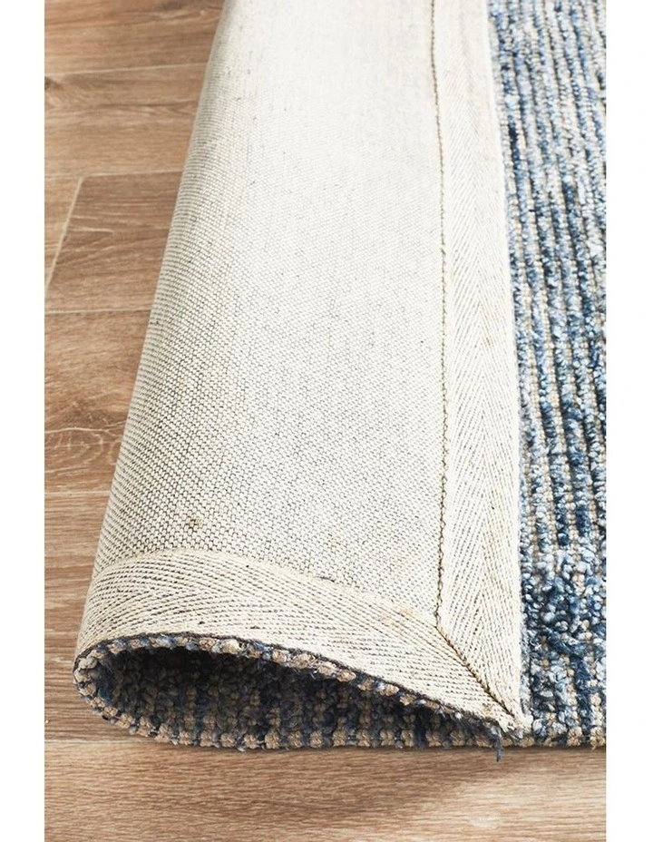 Allure Indigo Cotton Rayon Rug image 7