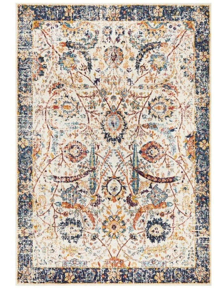 Evoke Peacock Ivory Transitional Rug image 1