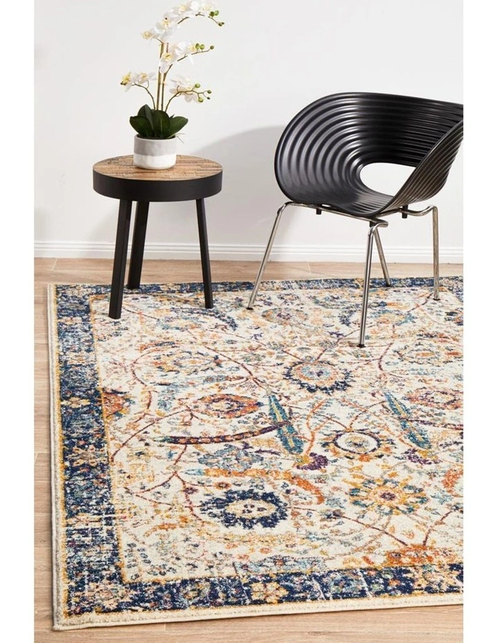 Evoke Peacock Ivory Transitional Rug image 2