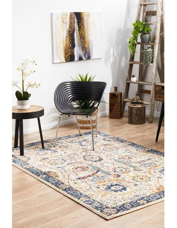 Evoke Peacock Ivory Transitional Rug image 3