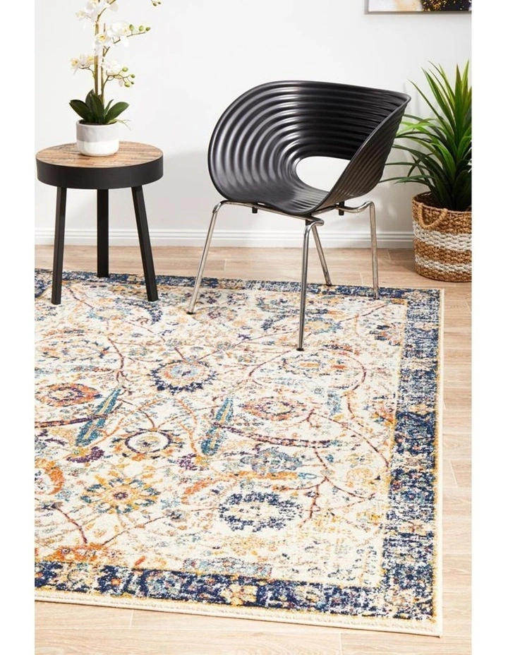 Evoke Peacock Ivory Transitional Rug image 4