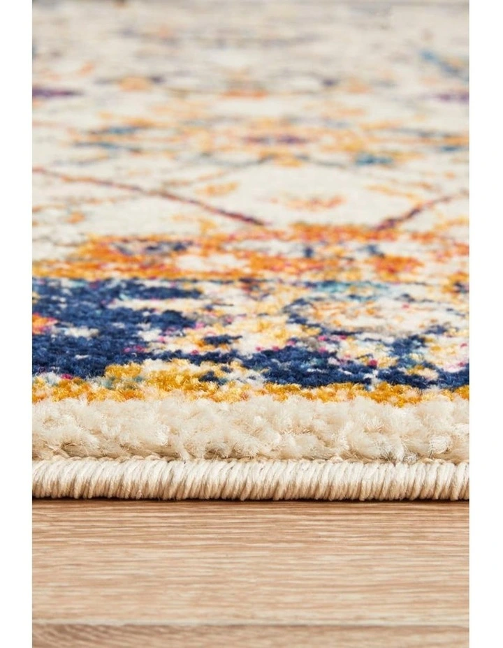 Evoke Peacock Ivory Transitional Rug image 7