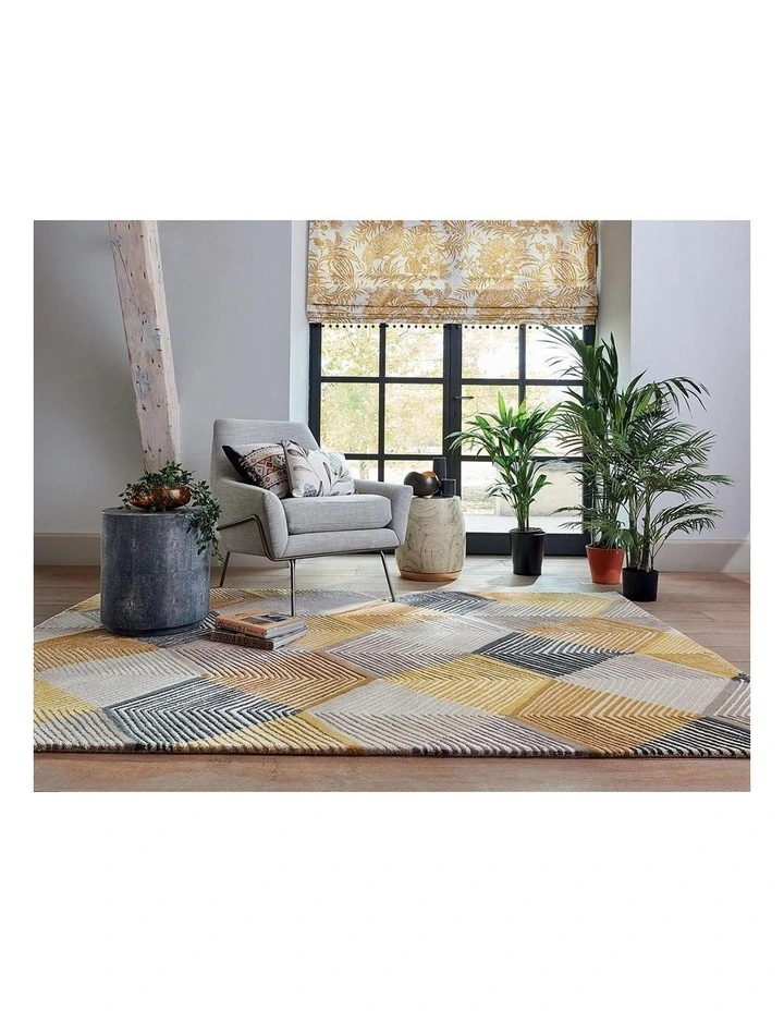 Harlequin Rhythym Saffron Rug image 2
