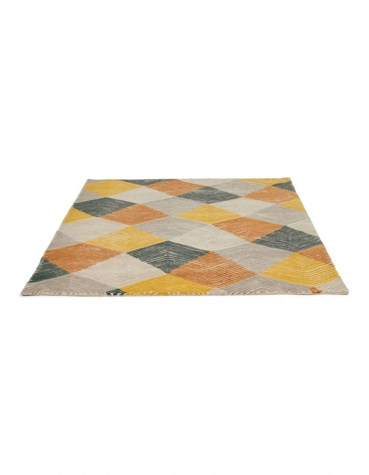 Harlequin Rhythym Saffron Rug image 3
