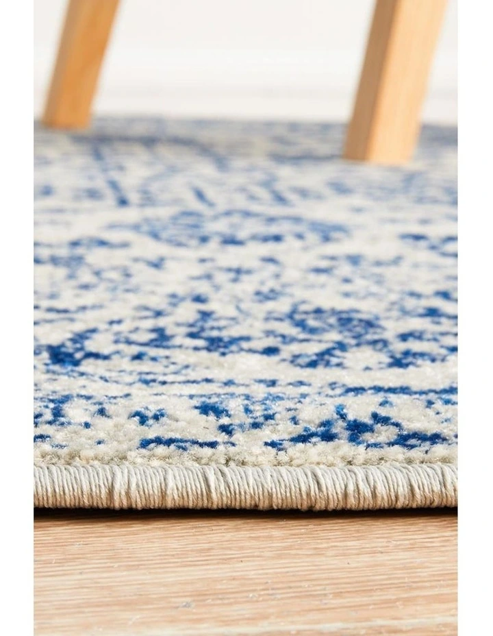 Evoke Frost Blue Transitional Round Rug image 7