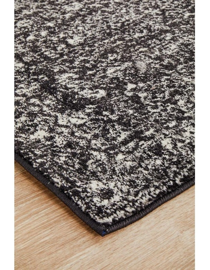 Evoke Estella Charcoal Transitional Runner Rug image 5