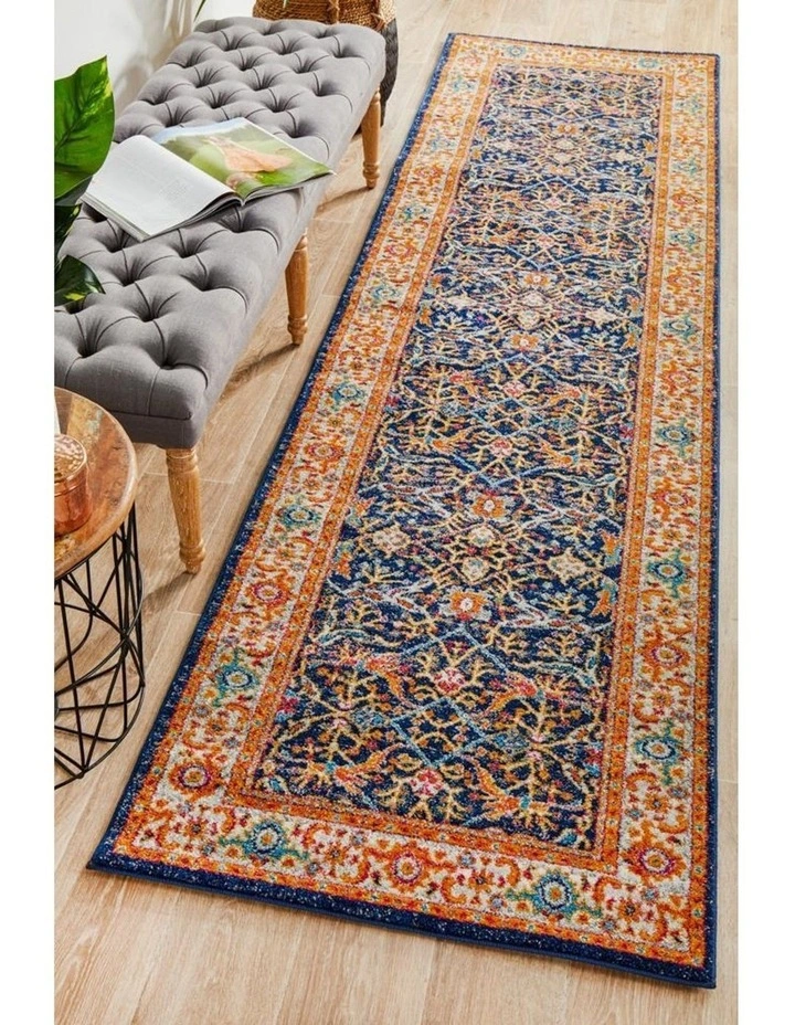 Evoke Splash Multi Transitional Runner Rug image 2