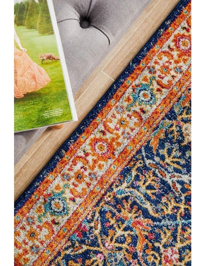 Evoke Splash Multi Transitional Runner Rug image 7