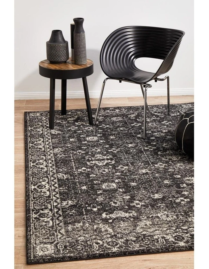 Evoke Estella Charcoal Transitional Rug image 2