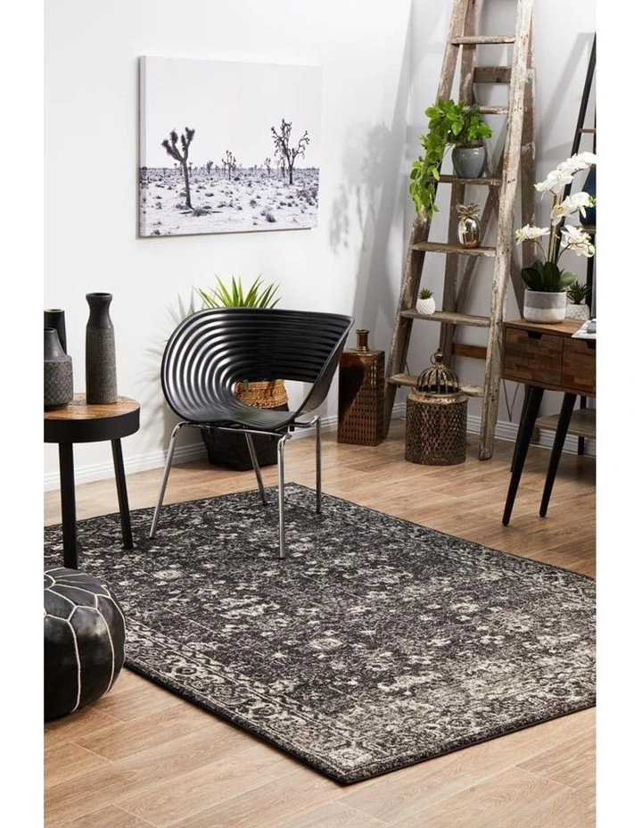 Evoke Estella Charcoal Transitional Rug image 3