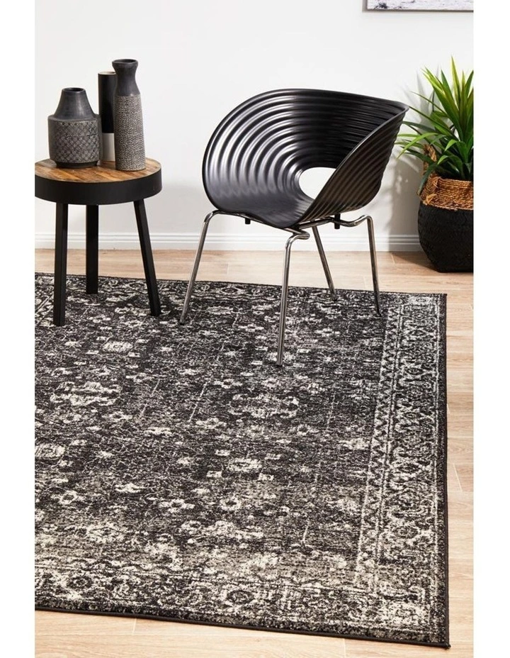 Evoke Estella Charcoal Transitional Rug image 4