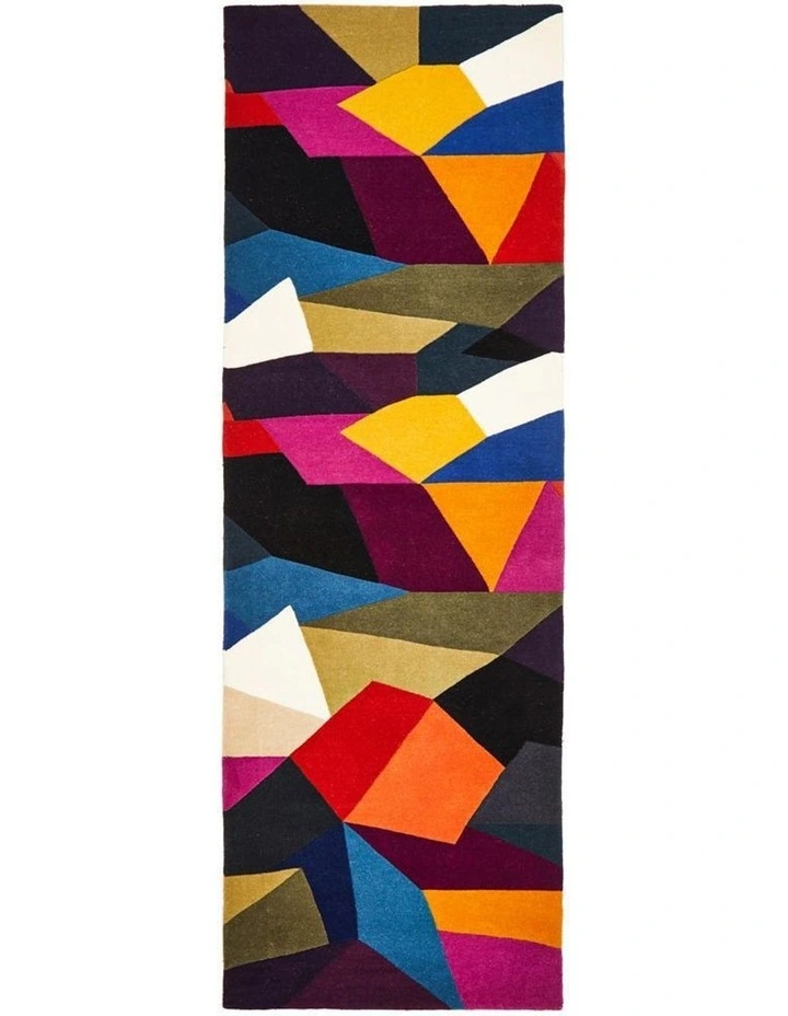 Matrix Pure Wool 906 Crayon Runner Rug image 1