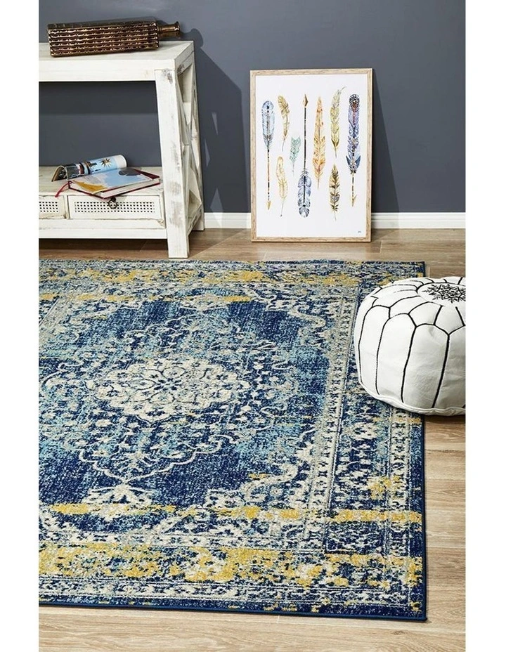 Museum Wilson Navy Rug In Navy image 2