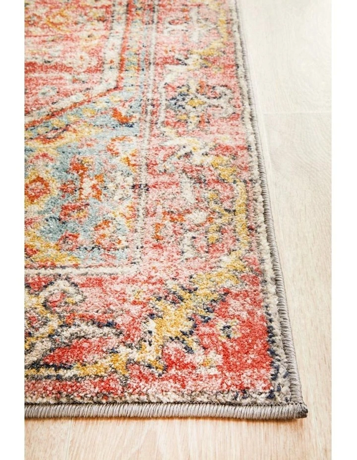 Rug Culture 7kg Legacy 856 Runner Rug In Crimson image 6