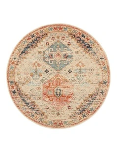 Legacy 854 Round Rug In Autumn