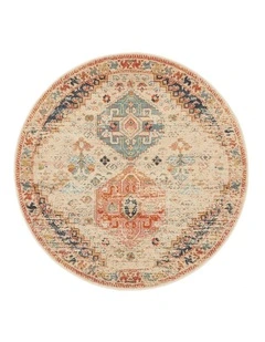 Legacy 854 Round Rug In Autumn