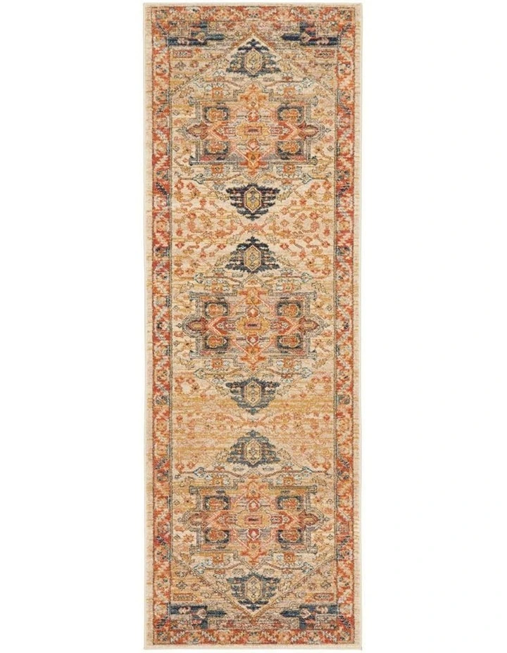 Legacy 850 Runner Rug in Rust image 1