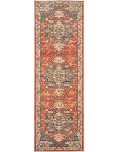 Legacy 850 Runner Rug in Terracotta