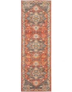Legacy 850 Runner Rug in Terracotta