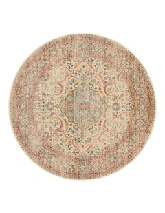 Legacy 861 Papyrus Round Rug In Natural