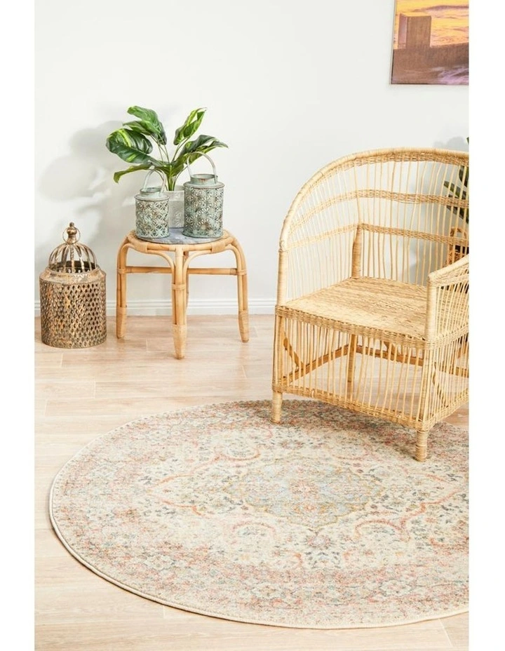 Legacy 861 Papyrus Round Rug In Natural image 4