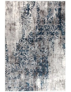 Kendra Casper Distressed Modern Rug in Multi