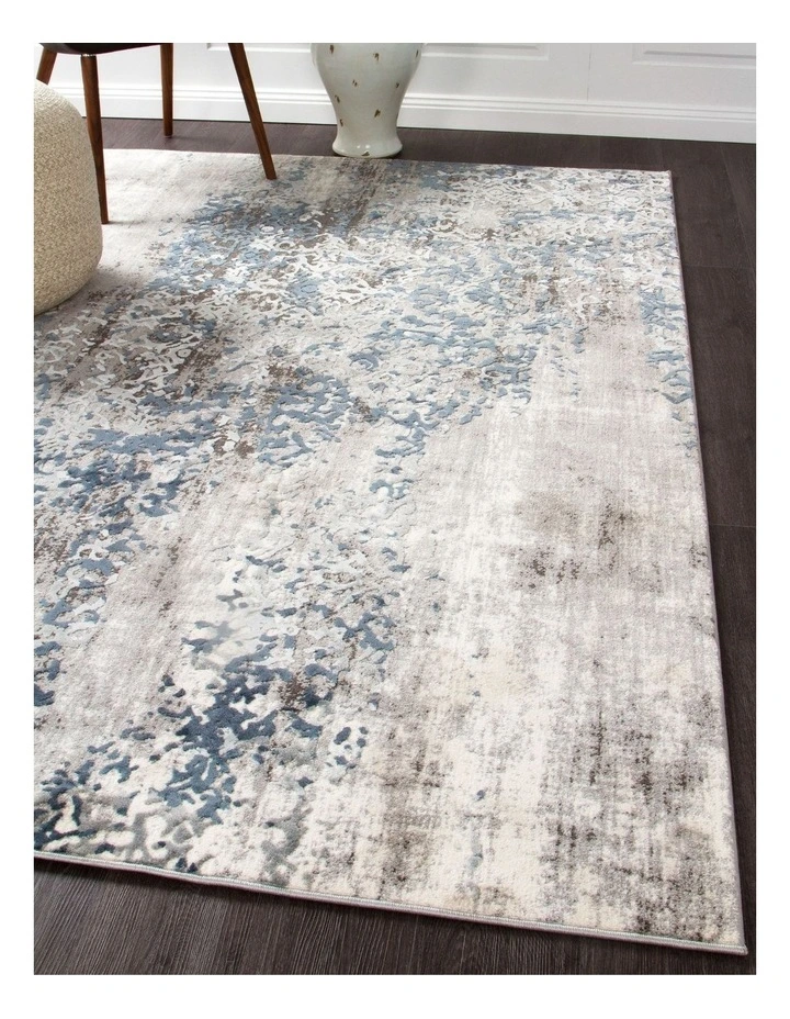 Kendra Casper Distressed Modern Rug in Multi image 2