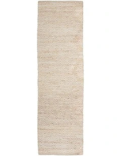 Noosa 444 Natural Runner Rug in Natural