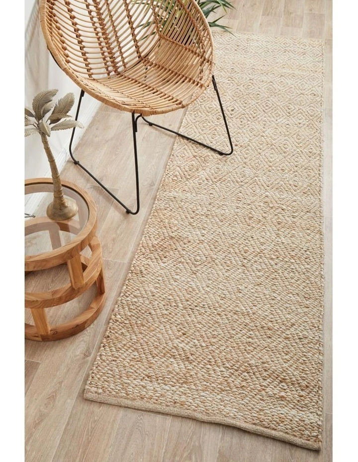 Noosa 444 Natural Runner Rug in Natural image 2