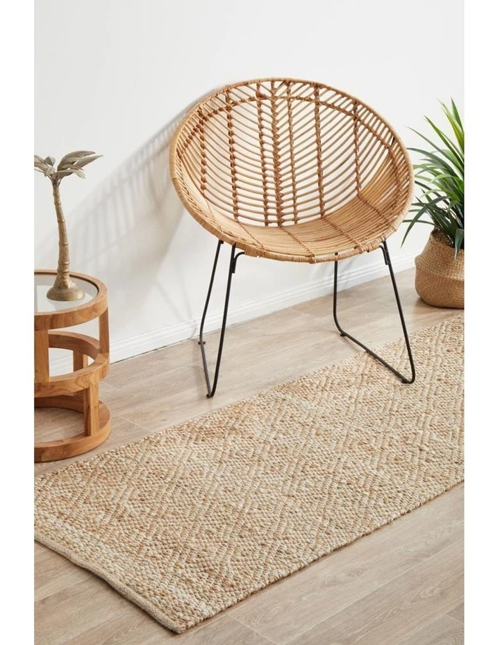 Noosa 444 Natural Runner Rug in Natural image 3