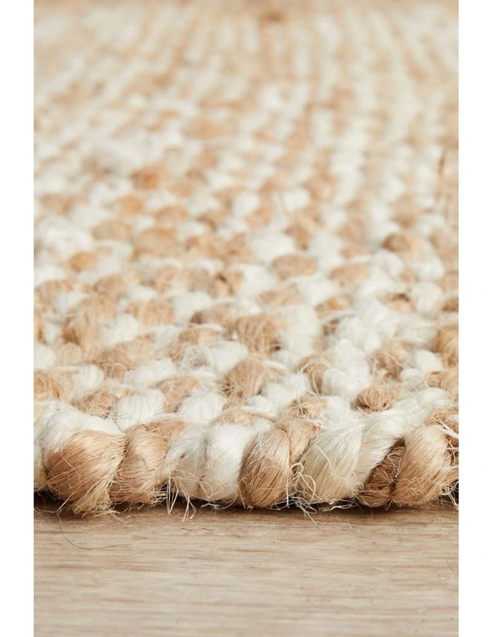 Noosa 444 Natural Runner Rug in Natural image 7