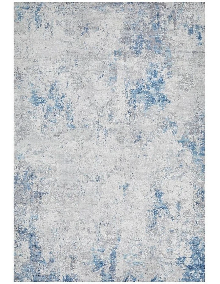 Illusions 132 Rug In Blue/Silver image 1