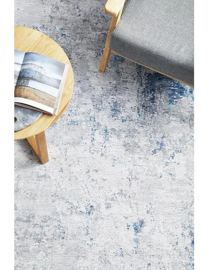 Illusions 132 Rug In Blue/Silver image 6