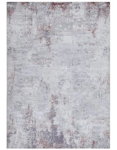 Illusions 156 Blush Rug In Silver