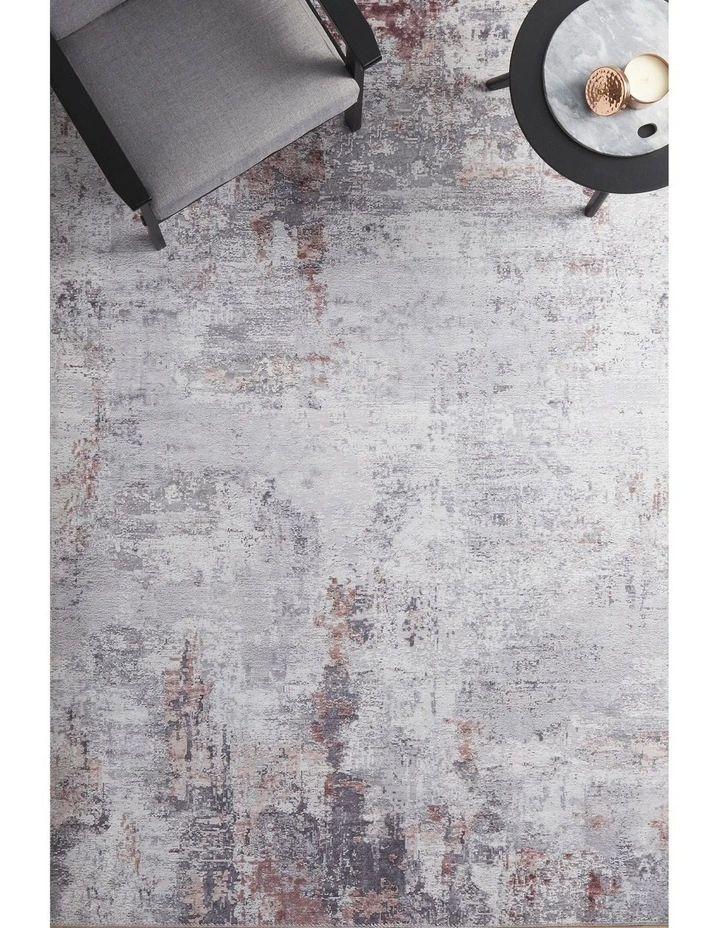 Illusions 156 Blush Rug In Silver image 2