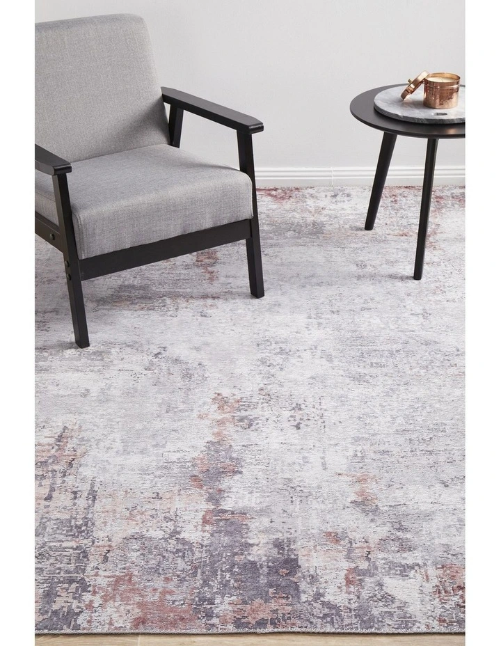 Illusions 156 Blush Rug In Silver image 3