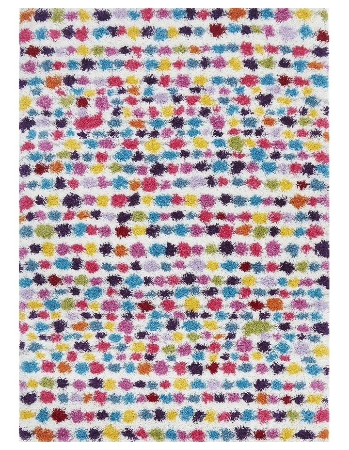 Vegas Dot Rug In Multi image 1
