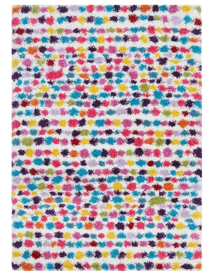 Vegas Dot Rug In Multi image 1
