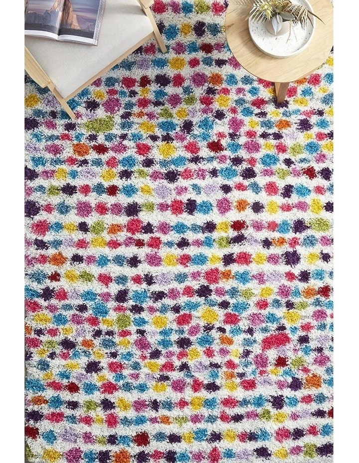 Vegas Dot Rug In Multi image 3