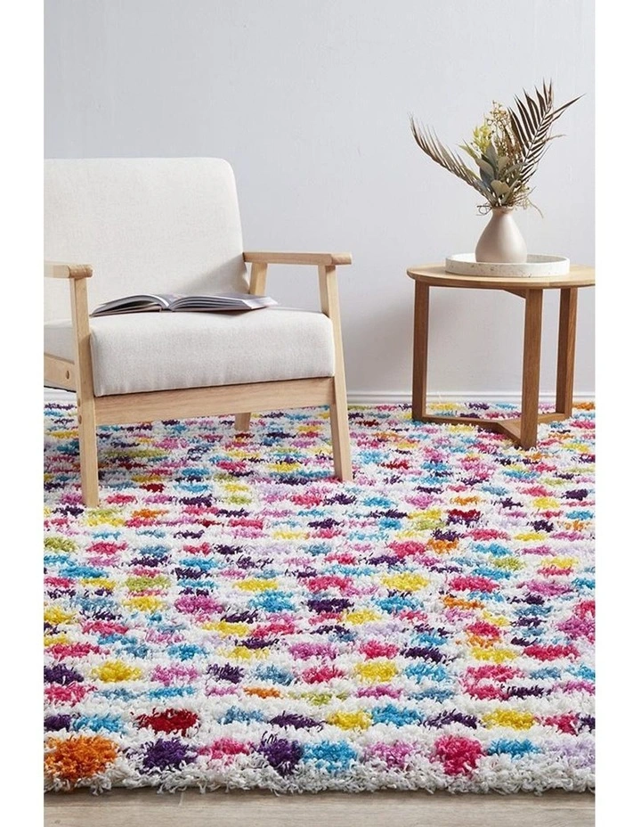 Vegas Dot Rug In Multi image 4