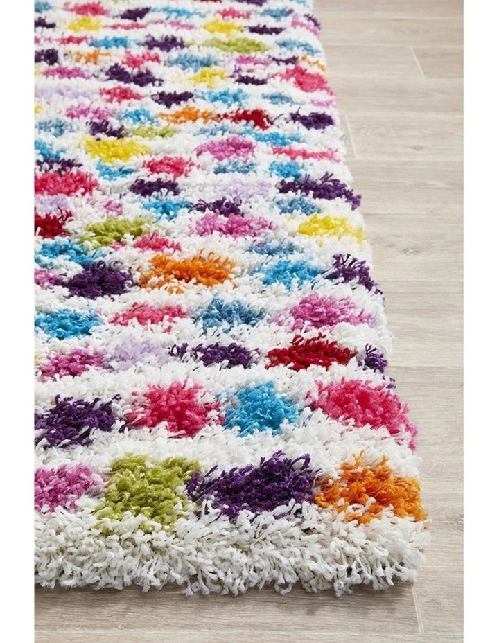 Vegas Dot Rug In Multi image 6