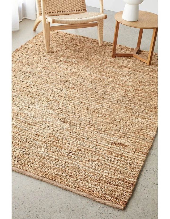 Dune Rave Natural Rug in Beige image 4