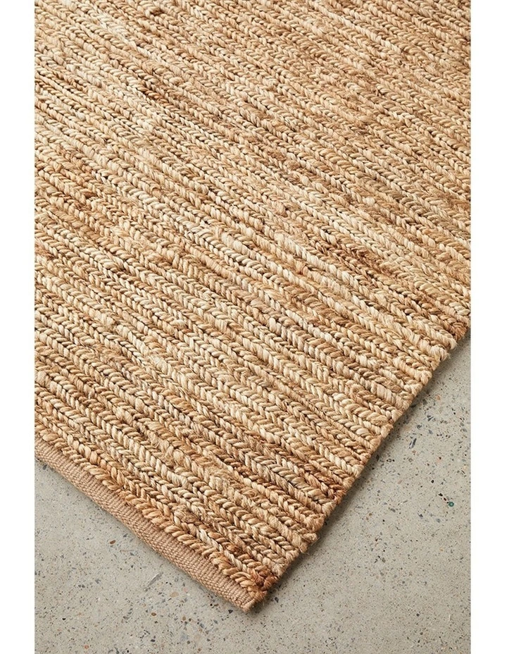 Dune Rave Natural Rug in Beige image 5