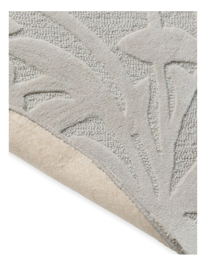 Cleavers Natural Round Rug in Cream image 5