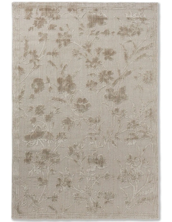 Rye Natural 081901 Rug in Stone image 1