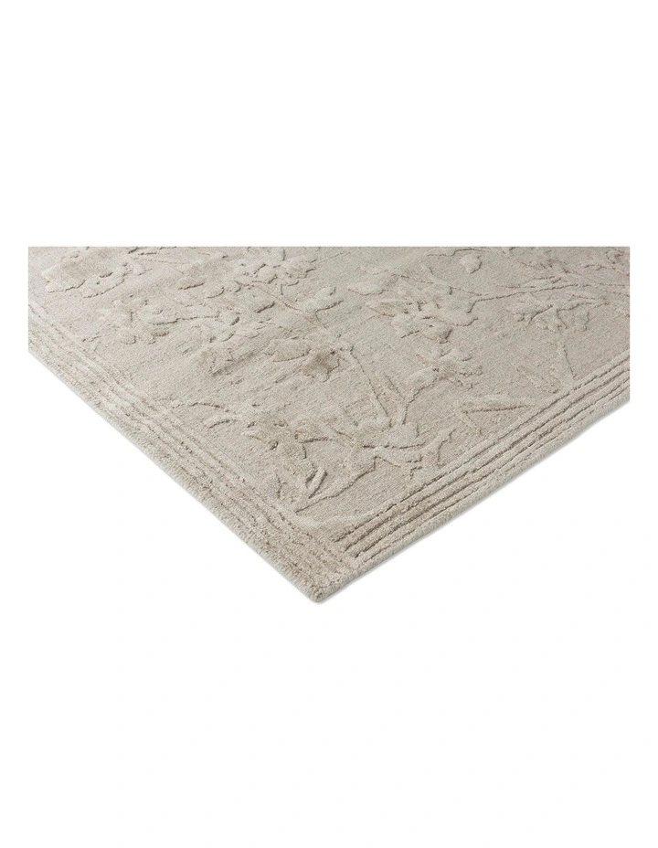 Rye Natural 081901 Rug in Stone image 3