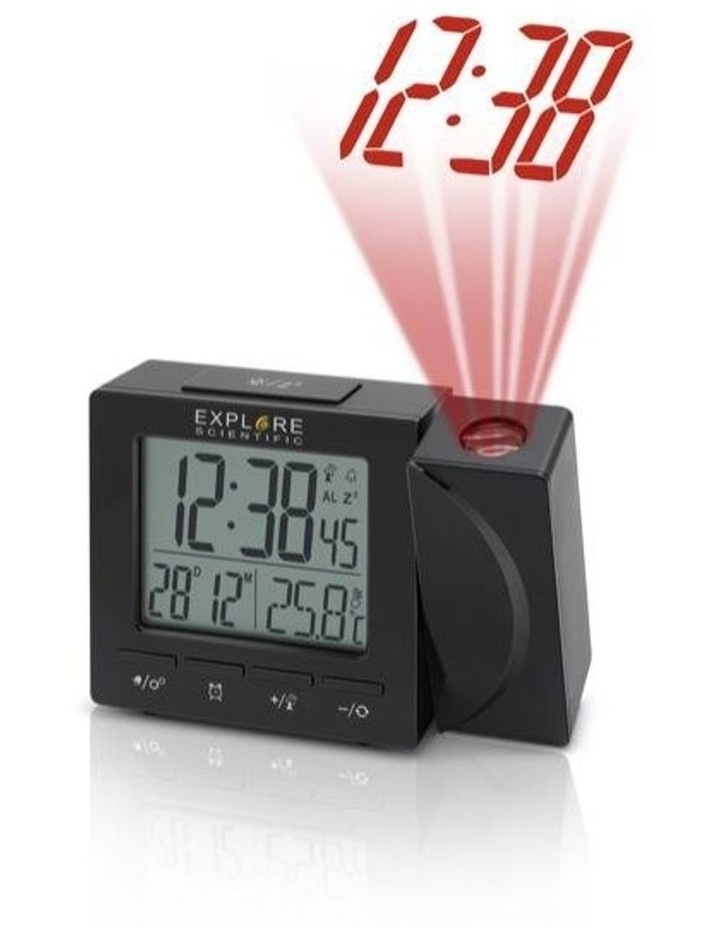Explore Scientific Rdp1001 Projection Clock Black Myer Explore Scientific Rdp1001 Projection, Projector Alarm Clocks